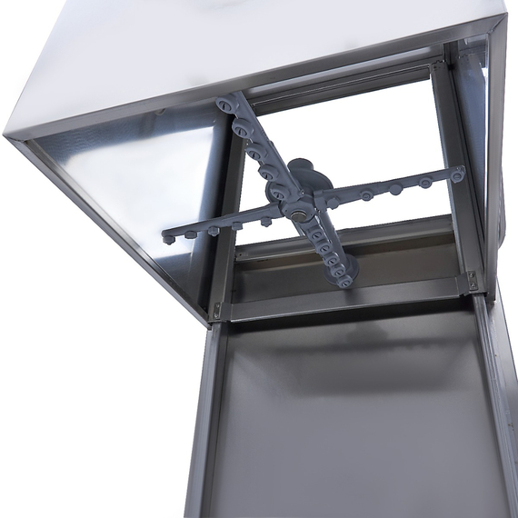 Maxima Gastro Haubenspülmaschine - 50 x 50 cm - mit Spülenhilfe- und Seifenpumpen - Digital Anzeige - 400 V 8 Maxima Gastro Haubenspülmaschine - 50 x 50 cm - mit Spülenhilfe- und Seifenpumpen - Digital Anzeige - 400 V