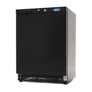 Maxima Gastro Gefrierschrank - 200 l - 2 Feste Regale - Schwarz