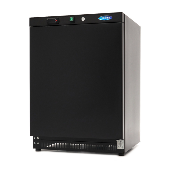 Maxima Gastro Gefrierschrank - 200 l - 2 Feste Regale - Schwarz Maxima Gastro Gefrierschrank - 200 l - 2 Feste Regale - Schwarz