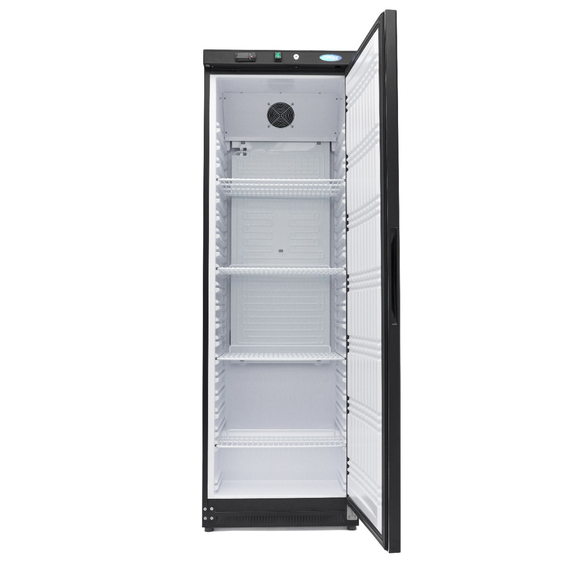 Maxima Gastro Kühlschrank - 400 l - 4 Verstellbare Regale - Schwarz 4 Maxima Gastro Kühlschrank - 400 l - 4 Verstellbare Regale - Schwarz