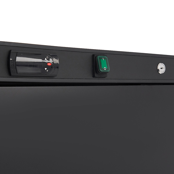 Maxima Gastro Gefrierschrank - 600 l - 6 Feste Regale - Schwarz 5 Maxima Gastro Gefrierschrank - 600 l - 6 Feste Regale - Schwarz