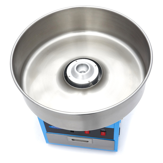 Maxima Gastro Zuckerwattemaschine - Ø 52cm - Blau 4 Maxima Gastro Zuckerwattemaschine - Ø 52cm - Blau