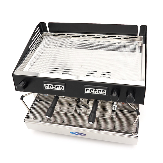 Maxima Gastro Espressomaschine - 2 Kolben - 360 Tassen pro Stunde 6 Maxima Gastro Espressomaschine - 2 Kolben - 360 Tassen pro Stunde