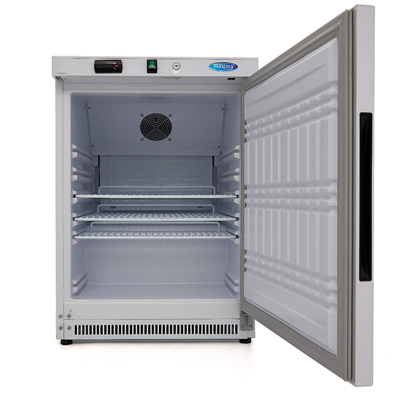 Maxima Gastro Kühlschrank - 200 l - 3 Verstellbare Regale - Weiß 4 Maxima Gastro Kühlschrank - 200 l - 3 Verstellbare Regale - Weiß