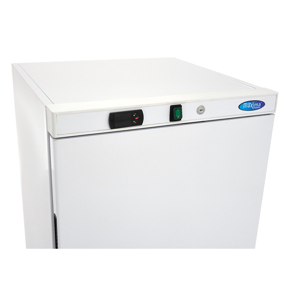 Maxima Gastro Gefrierschrank - 200 l - 2 Feste Regale - Weiß 5 Maxima Gastro Gefrierschrank - 200 l - 2 Feste Regale - Weiß