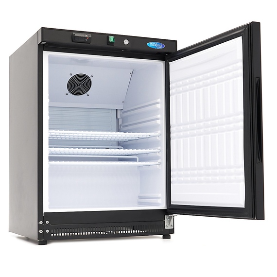Maxima Gastro Kühlschrank - 200 l - 3 Verstellbare Regale - Schwarz 4 Maxima Gastro Kühlschrank - 200 l - 3 Verstellbare Regale - Schwarz