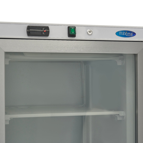 Maxima Gastro Gefrierschrank - 400 l - Weiß - mit Glastür 5 Maxima Gastro Gefrierschrank - 400 l - Weiß - mit Glastür