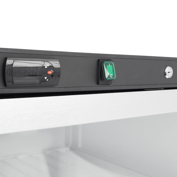 Maxima Gastro Gefrierschrank - 600 l - Schwarz - mit Glastür 5 Maxima Gastro Gefrierschrank - 600 l - Schwarz - mit Glastür
