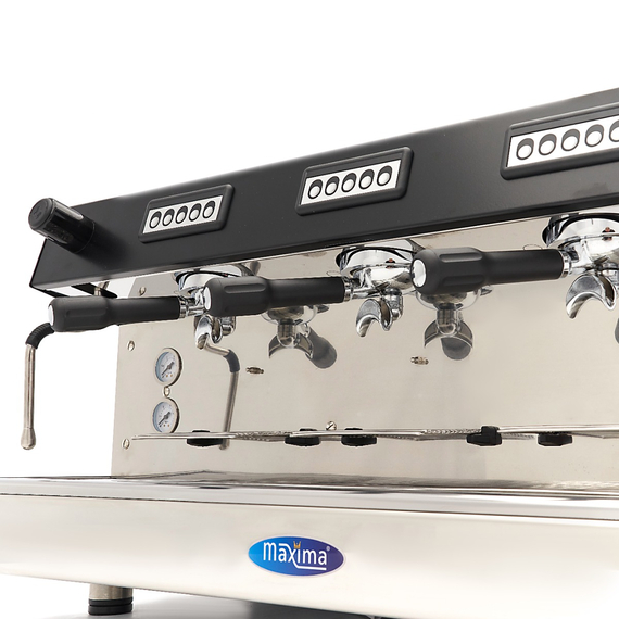 Maxima Gastro Espressomaschine - 3 Kolben - 540 Tassen pro Stunde 4 Maxima Gastro Espressomaschine - 3 Kolben - 540 Tassen pro Stunde