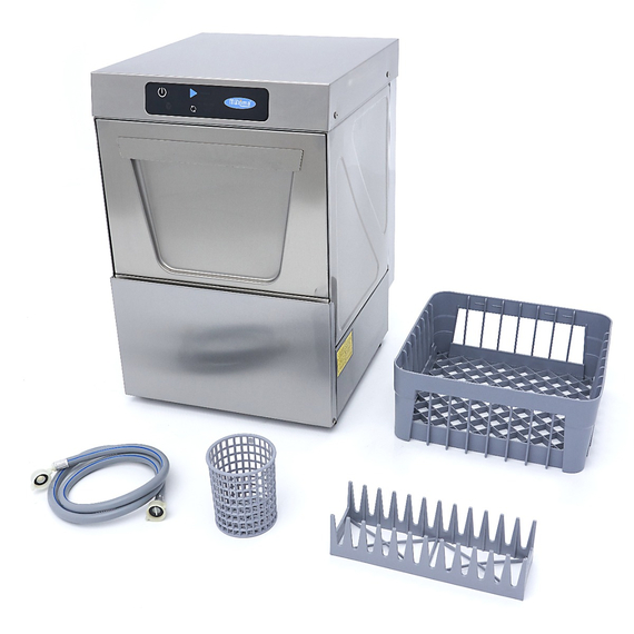Maxima Gastro Gläserspülermaschine - 35 x 35 cm - mit Abfluss-, Spülenhilfe- und Seifenpumpen - Digital Anzeige - 230 V 9 Maxima Gastro Gläserspülermaschine - 35 x 35 cm - mit Abfluss-, Spülenhilfe- und Seifenpumpen - Digital Anzeige - 230 V
