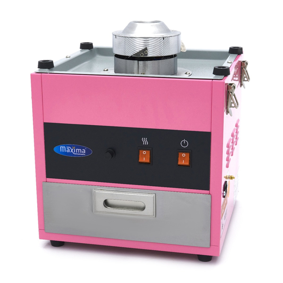 Maxima Gastro Zuckerwattemaschine - Ø 52cm - Rosa 7 Maxima Gastro Zuckerwattemaschine - Ø 52cm - Rosa