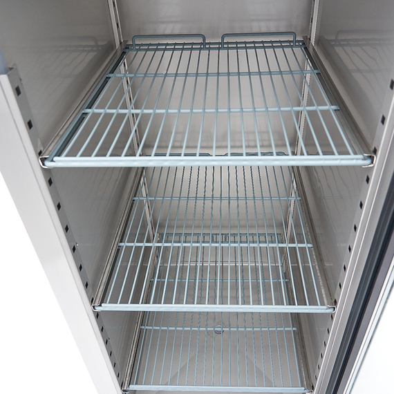 Maxima Gastro Gefrierschrank - 700 l - 3 Einstellbare Regale (2/1 GN) - Rostfreier Stahl - mit Glastür 2 Maxima Gastro Gefrierschrank - 700 l - 3 Einstellbare Regale (2/1 GN) - Rostfreier Stahl - mit Glastür