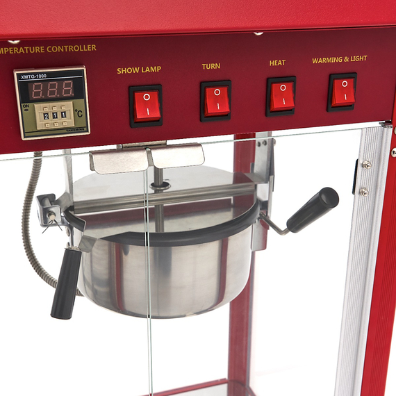 Maxima Popcornmaschine - 150gr - mit Warmhaltevitrine 4 Maxima Popcornmaschine - 150gr - mit Warmhaltevitrine