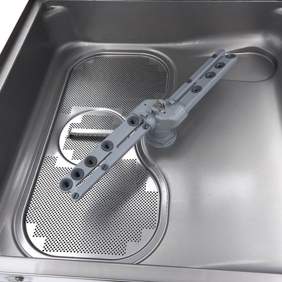 Maxima Haubenspülmaschine - 50x50cm - mit Abfluss-, Spül- und Seifenpumpen - 400V 9 Maxima Haubenspülmaschine - 50x50cm - mit Abfluss-, Spül- und Seifenpumpen - 400V