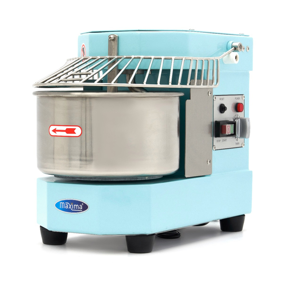 Maxima Gastro Teigmischer - 8 l - 4,5 kg Teig - Blau Maxima Gastro Teigmischer - 8 l - 4,5 kg Teig - Blau