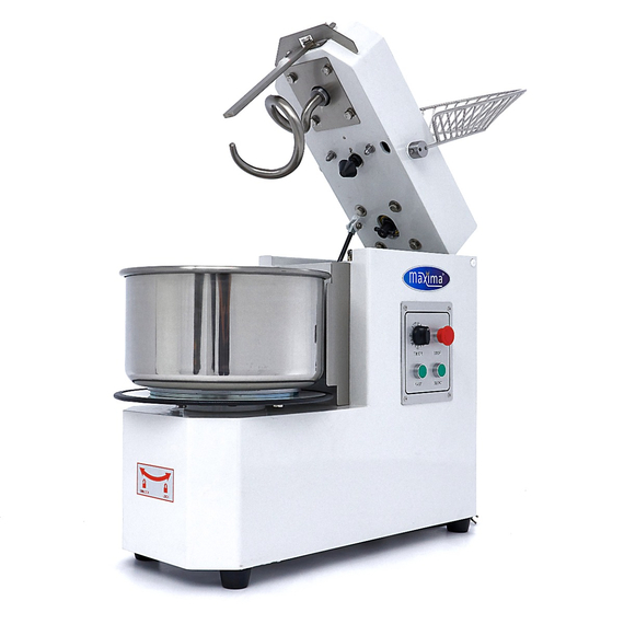 Maxima Gastro Teigmischer - 20 l - 12 kg Teig - 2 Geschwindigkeiten - Abnehmbare Schüssel 4 Maxima Gastro Teigmischer - 20 l - 12 kg Teig - 2 Geschwindigkeiten - Abnehmbare Schüssel