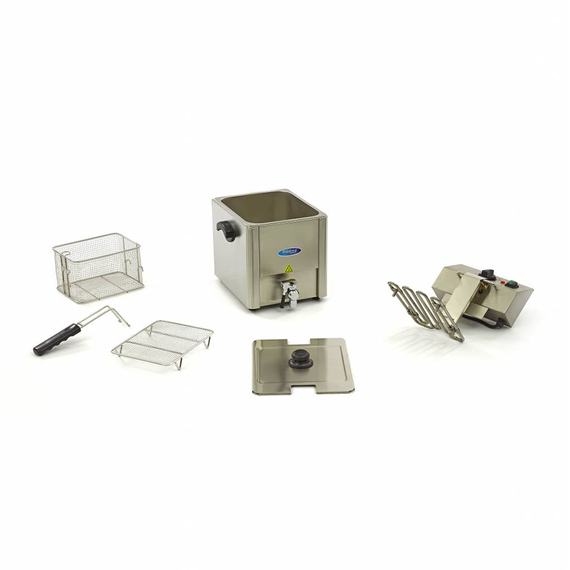Maxima Gastro Fritteuse - 8 l - 1 Korb - mit Ablasshahn 7 Maxima Gastro Fritteuse - 8 l - 1 Korb - mit Ablasshahn