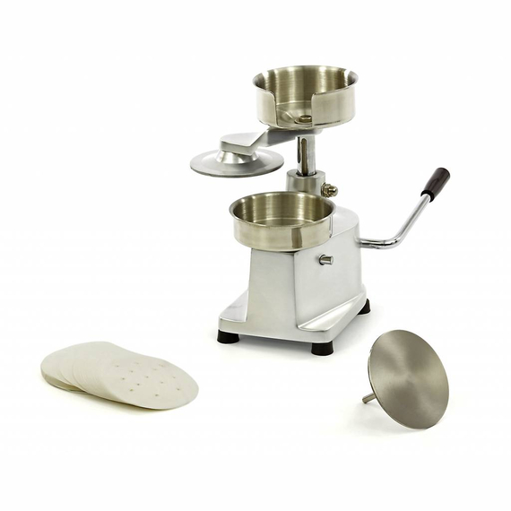 Maxima Gastro Hamburger Presse - 13 cm Portionierplatte - Manuall 4 Maxima Gastro Hamburger Presse - 13 cm Portionierplatte - Manuall
