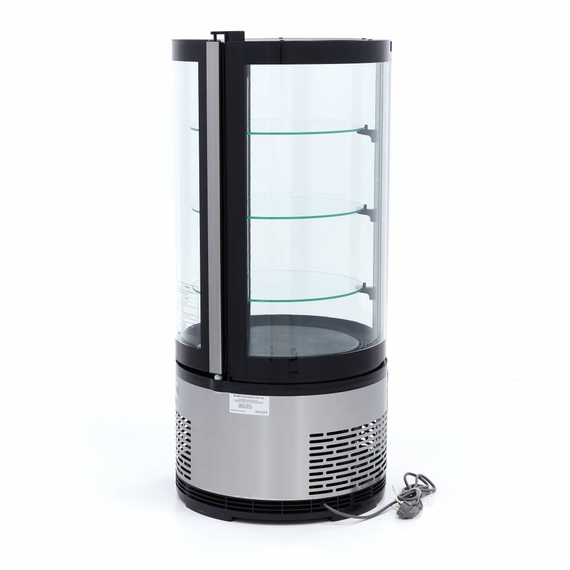 Maxima Gastro Glastürkühlschränke - 100 l - 48 cm - Runde 3 Maxima Gastro Glastürkühlschränke - 100 l - 48 cm - Runde