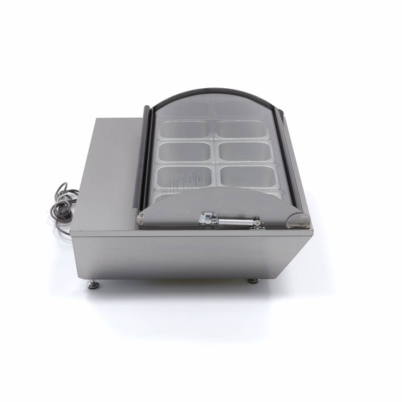 Maxima Gastro Saladette - 67 l - inkl. 8 x 1/6 GN - Tischplatte 2 Maxima Gastro Saladette - 67 l - inkl. 8 x 1/6 GN - Tischplatte