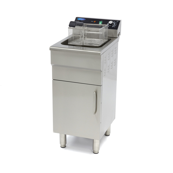 Maxima Gastro Fritteuse - 16 l - 1 Korb - mit Ablasshahn und Ständer - 400V 4 Maxima Gastro Fritteuse - 16 l - 1 Korb - mit Ablasshahn und Ständer - 400V