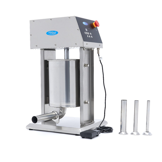 Maxima Gastro Wurstfüller - 10 l - Automatisch - Vertikal - Digital Anzeige Maxima Gastro Wurstfüller - 10 l - Automatisch - Vertikal - Digital Anzeige