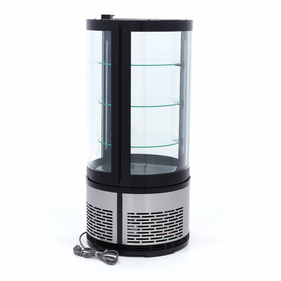 Maxima Gastro Glastürkühlschränke - 100 l - 48 cm - Runde 4 Maxima Gastro Glastürkühlschränke - 100 l - 48 cm - Runde