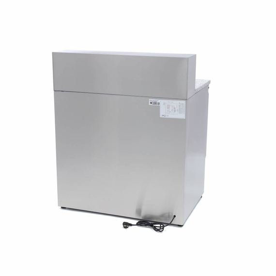 Maxima Gastro Pizzakühltisch - 90 cm - 2 Türen - Passt 5 x 1/6 GN - inkl. Edelstahlabdeckung 3 Maxima Gastro Pizzakühltisch - 90 cm - 2 Türen - Passt 5 x 1/6 GN - inkl. Edelstahlabdeckung