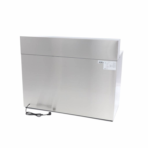 Maxima Gastro Pizzakühltisch - 137 cm - 3 Türen - Passt 8 x 1/6 GN - inkl. Edelstahlabdeckung 3 Maxima Gastro Pizzakühltisch - 137 cm - 3 Türen - Passt 8 x 1/6 GN - inkl. Edelstahlabdeckung