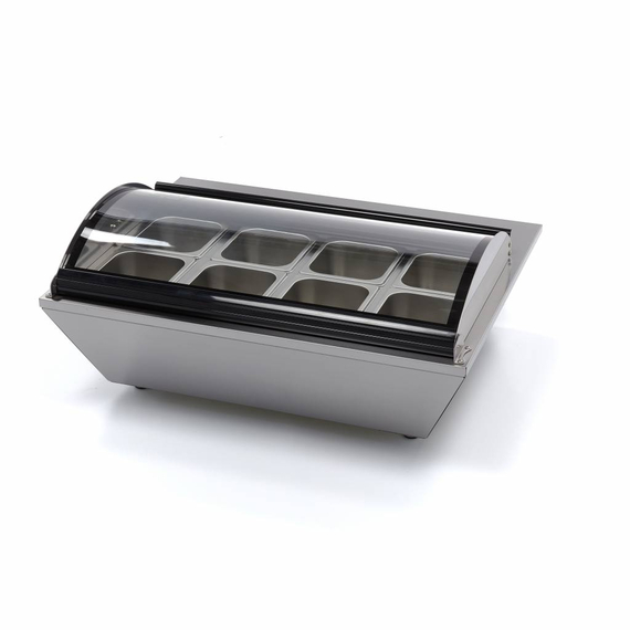 Maxima Gastro Saladette - 67 l - inkl. 8 x 1/6 GN - Tischplatte 3 Maxima Gastro Saladette - 67 l - inkl. 8 x 1/6 GN - Tischplatte