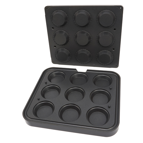 Maxima Tarteletteform - Rund - 89/65 mm - 9 Stück Maxima Tarteletteform - Rund - 89/65 mm - 9 Stück