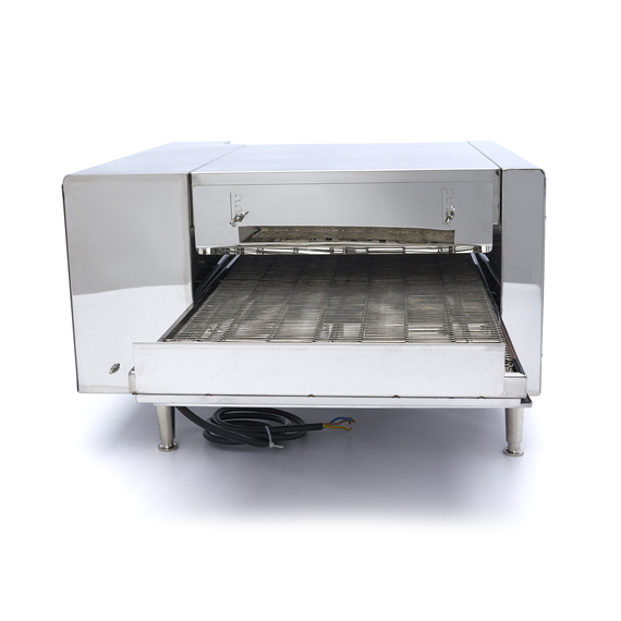 Maxima Gastro Pizzaofen mit Förderband - Passt 2 x Ø20 cm - 30 Pizzas pro Stunde 2 Maxima Gastro Pizzaofen mit Förderband - Passt 2 x Ø20 cm - 30 Pizzas pro Stunde