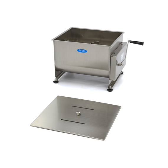 Maxima Gastro Fleischmixer - 40 l - 35 kg Fleisch - Doppelachse - Manuall 4 Maxima Gastro Fleischmixer - 40 l - 35 kg Fleisch - Doppelachse - Manuall