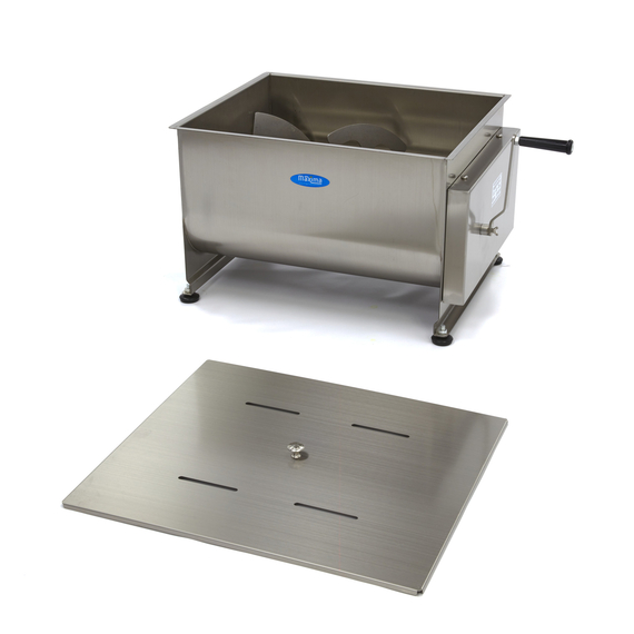 Maxima Gastro Fleischmixer - 60 l - 55 kg Fleisch - Doppelachse - Manuall 4 Maxima Gastro Fleischmixer - 60 l - 55 kg Fleisch - Doppelachse - Manuall