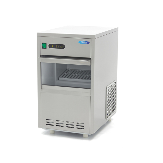 Maxima Gastro Eiswürfelmaschinen - 24 kg/Tag - Kugelwürfel - Wasser Gekühlt 4 Maxima Gastro Eiswürfelmaschinen - 24 kg/Tag - Kugelwürfel - Wasser Gekühlt