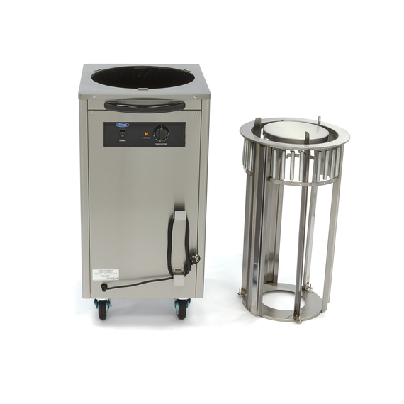 Maxima Gastro Plattenwärmer - 40 Teller - Bis zu Ø30 cm - auf Rädern 5 Maxima Gastro Plattenwärmer - 40 Teller - Bis zu Ø30 cm - auf Rädern
