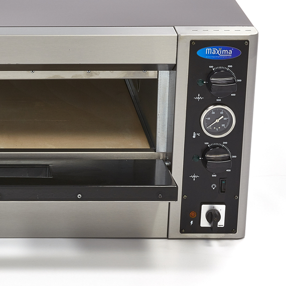 Maxima Gastro Pizzaofen - Passt 6 x Ø 30 cm Pizzas - 400 V 4 Maxima Gastro Pizzaofen - Passt 6 x Ø 30 cm Pizzas - 400 V