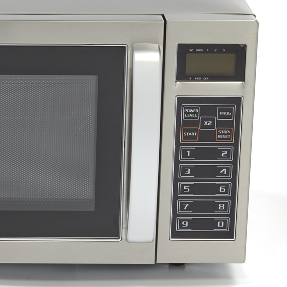 Maxima Gastro Mikrowelle - 1000W - 20 Programme - Platten bis zu Ø32 cm 4 Maxima Gastro Mikrowelle - 1000W - 20 Programme - Platten bis zu Ø32 cm