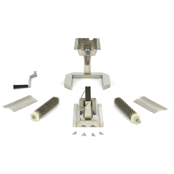 Maxima Gastro Fleischklopfer - 2 Walzen - 37 Klingen - 17,5 x 2,5 cm Eingang 4 Maxima Gastro Fleischklopfer - 2 Walzen - 37 Klingen - 17,5 x 2,5 cm Eingang