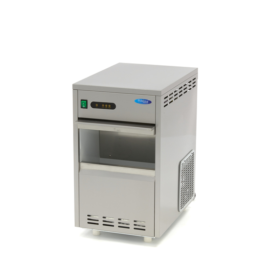 Maxima Gastro Eiswürfelmaschine - 30 kg/Tag - Zerkleinert/Flocken - Wasser Gekühlt 1 Maxima Gastro Eiswürfelmaschine - 30 kg/Tag - Zerkleinert/Flocken - Wasser Gekühlt