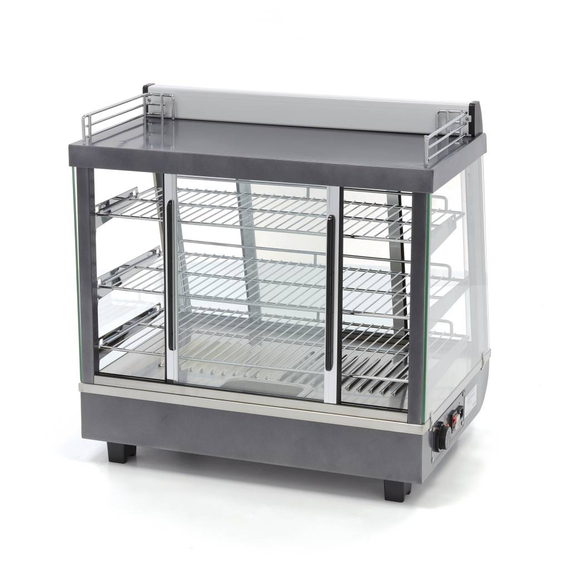 Maxima Gastro Wärmevitrine - 96 l - 67,5 cm - 3 Regale 3 Maxima Gastro Wärmevitrine - 96 l - 67,5 cm - 3 Regale