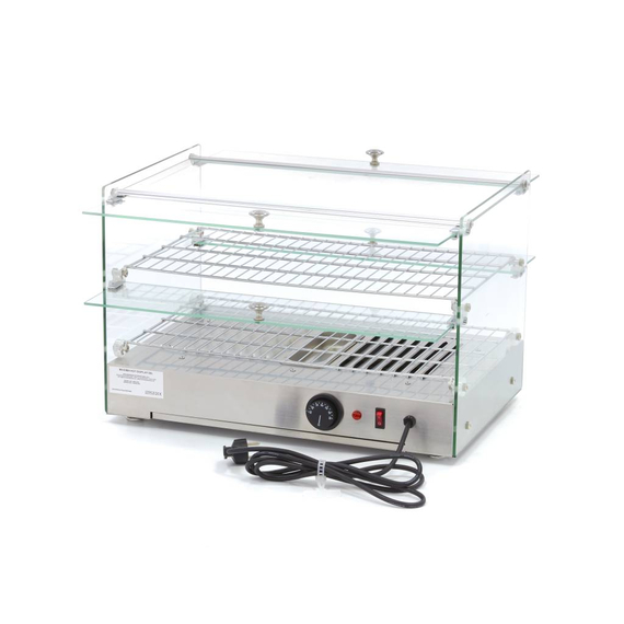 Maxima Gastro Wärmevitrine - 50 l - 55 cm - 2 Regale 5 Maxima Gastro Wärmevitrine - 50 l - 55 cm - 2 Regale
