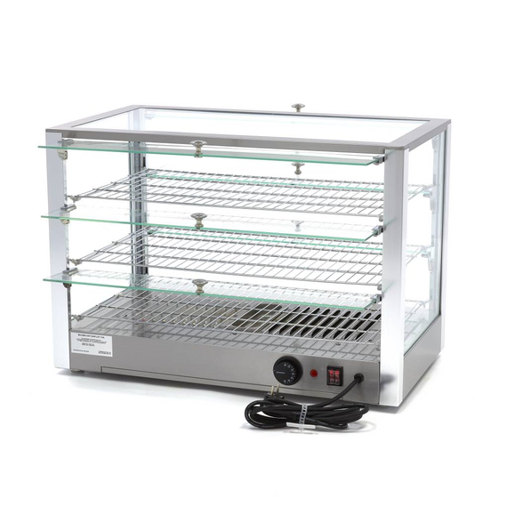 Maxima Gastro Wärmevitrine - 115 l - 70 cm - 3 Regale 5 Maxima Gastro Wärmevitrine - 115 l - 70 cm - 3 Regale