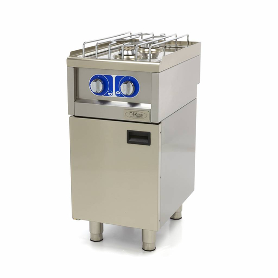 Maxima Gastro Kochfeld - 2 Brenner - Einzeleinheit - 60 cm Tief - Gas 4 Maxima Gastro Kochfeld - 2 Brenner - Einzeleinheit - 60 cm Tief - Gas