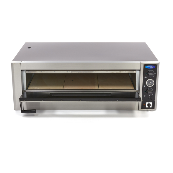 Maxima Gastro Pizzaofen - Passt 6 x Ø 30 cm Pizzas - 400 V 6 Maxima Gastro Pizzaofen - Passt 6 x Ø 30 cm Pizzas - 400 V