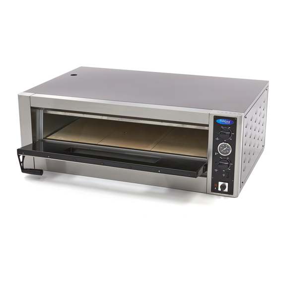 Maxima Gastro Pizzaofen - Passt 6 x Ø 30 cm Pizzas - 400 V 5 Maxima Gastro Pizzaofen - Passt 6 x Ø 30 cm Pizzas - 400 V