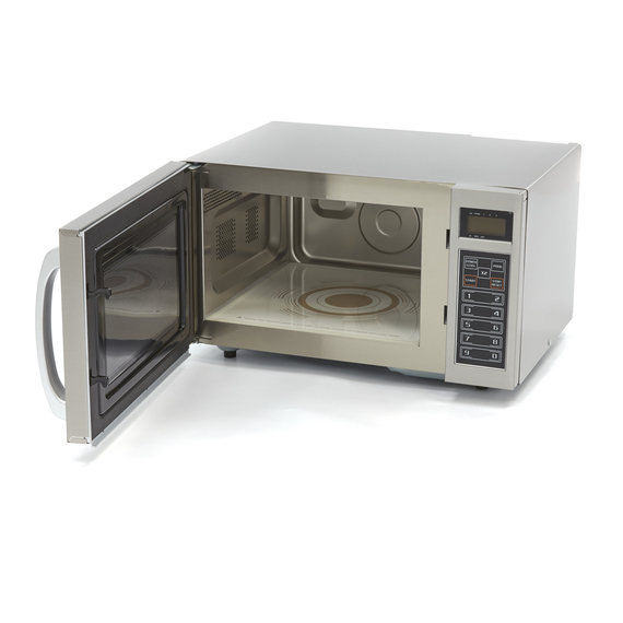 Maxima Gastro Mikrowelle - 1000W - 20 Programme - Platten bis zu Ø32 cm 5 Maxima Gastro Mikrowelle - 1000W - 20 Programme - Platten bis zu Ø32 cm