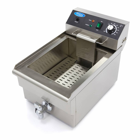 Maxima Gastro Fritteuse - 16 l - 1 Korb - mit Ablasshahn 6 Maxima Gastro Fritteuse - 16 l - 1 Korb - mit Ablasshahn