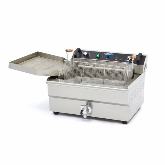 Maxima Gastro Fritteuse - 30 l - 1 Korb - mit Ablasshahn 4 Maxima Gastro Fritteuse - 30 l - 1 Korb - mit Ablasshahn