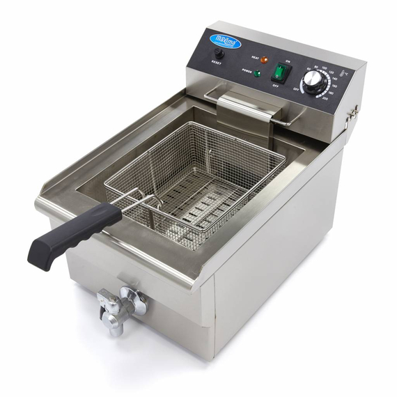 Maxima Gastro Fritteuse - 16 l - 1 Korb - mit Ablasshahn 7 Maxima Gastro Fritteuse - 16 l - 1 Korb - mit Ablasshahn